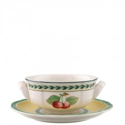 Villeroy & Boch French Garden Fleurence bulionwka ze spodkiem