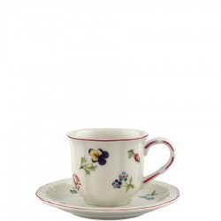 Villeroy & Boch Petite Fleur filianka do espresso ze spodkiem