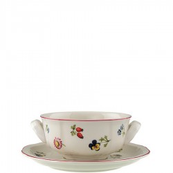 Villeroy & Boch Petite Fleur bulionwka ze spodkiem