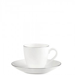 Villeroy & Boch Anmut Platinum filianka do espresso ze spodkiem