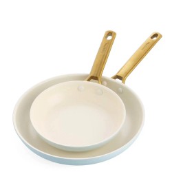Padova Lightblue Zestaw 2 patelni ceramicznych