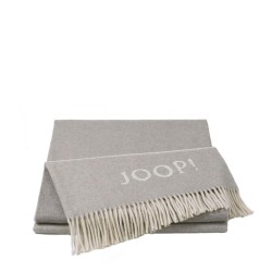 JOOP! Wool Fine Silver pled weniano-kaszmirowy