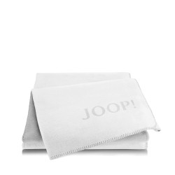 JOOP! Doubleface Uni Natur Frost dwustronny koc baweniano-akrylowy