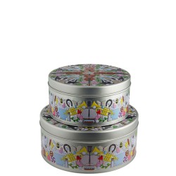 Alessi Garybaldi puszki, 2 sztuki