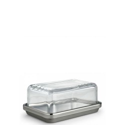 Alessi Maselniczka stalowa ze szklan pokrywk