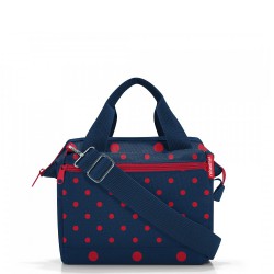 Reisenthel Allrounder cross Torba, mixed dots red