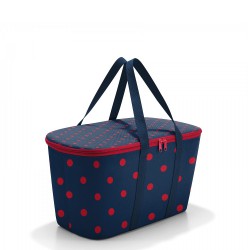 Reisenthel Coolerbag Torba termiczna, mixed dots red