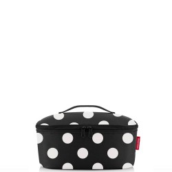 Reisenthel dots white Torba COOLERBAG M POCKET