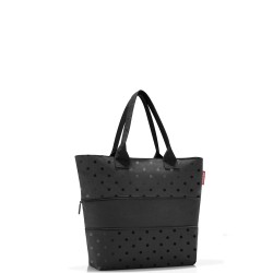 Reisenthel SHOPPER E1, glossy dots black Torba na zakupy