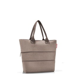 Reisenthel SHOPPER E1, herringbone mokka Torba na zakupy