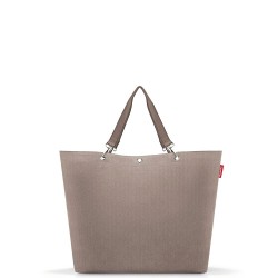 Reisenthel SHOPPER XL, herringbone mokka Torba na zakupy