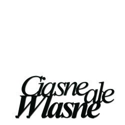 Briso Design Ciasne ale wasne  wieszak na ubrania 