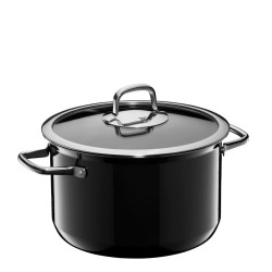 WMF Fusiontec Compact Black Garnek wysoki