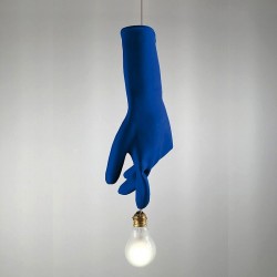 Ingo Maurer Luzy Blue lampa wiszca