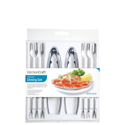 Kitchen Craft Sztuce do owocw morza, 8 elementw