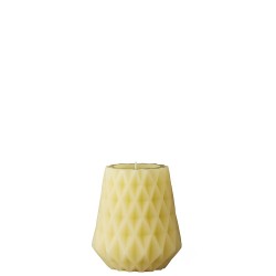 Lene Bjerre Mellow Carved Candle wieca