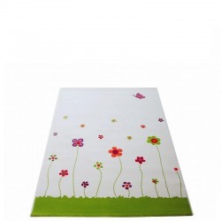 IVI Carpets Wiosenne kwiaty Dywan Soft Play - kremowy