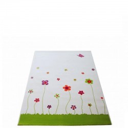 IVI Carpets Wiosenne kwiaty Dywan Soft Play - kremowy