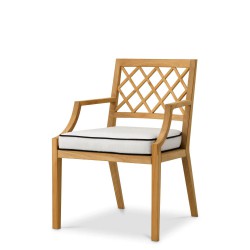 Eichholtz Paladium Krzes�o ogrodowe z pod�okietnikiem