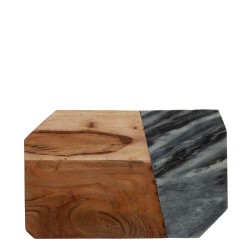 TYPHOON Elements Deska wielokt, ciemny marmur-drewno