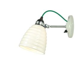 Original BTC Hector Bibendum Green lampa �cienna, kinkiet