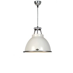 Original BTC Titan Size 1 Pendant Etched Glass lampa wisz�ca