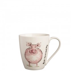 PRICE & KENSINGTON Back To Front Pig Mug kubek