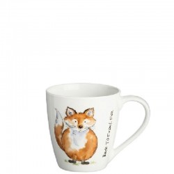 Back to Front Fox Mug kubek