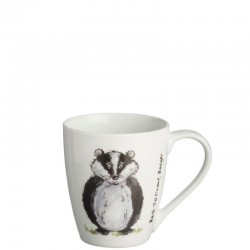 Back to Front Badger Mug kubek