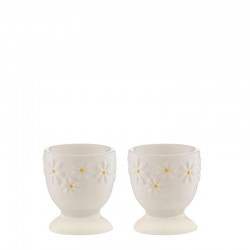 PRICE & KENSINGTON Daisy Zestaw 2 kieliszkw na jajka