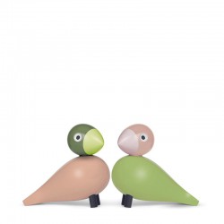 Kay Bojesen Lovebirds drewniane dekoracje