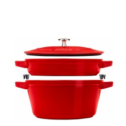 Staub Staub zestaw 2 naczy i pokrywka