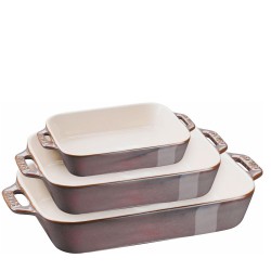 Staub Staub zestaw 3 form do zapiekania
