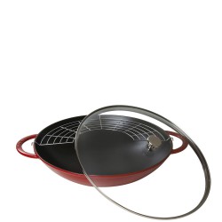 Staub STAUB Wok eliwny z pokrywk