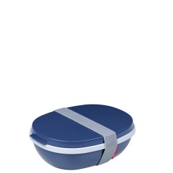 Mepal Ellipse Duo Lunchbox, Nordic Denim