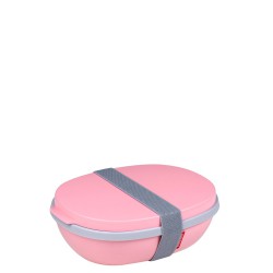 Mepal Ellipse Duo Lunchbox, Nordic Pink