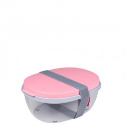 Mepal Ellipse Saladbox pojemnik na saatki, Nordic Pink