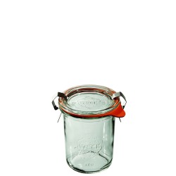 Weck Zestaw 12 mini soiczkw z pokrywk, uszczelk i 2 zapinkami