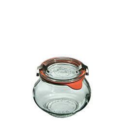 Weck Deco Zestaw 12 soikw z pokrywk, uszczelk i 2 zapinkami