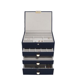 Stackers Stackers Szkatuka na biuteri Classic poczwrna z 3 szufladami