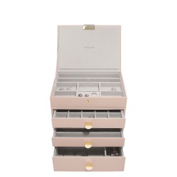 Stackers Szkatuka na biuteri Classic poczwrna z 3 szufladami