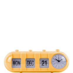 Karlsson Retro Tube Calendar Flip Budzik