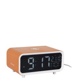 Karlsson Chunky LED Budzik z adowaniem indukcyjnym