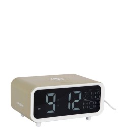 Karlsson Chunky LED Budzik z adowaniem indukcyjnym