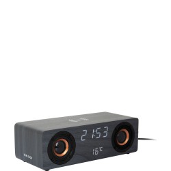 Karlsson Classic BT speaker Radio Budzik z adowark bezprzewodow i gonikiem Bluetooth