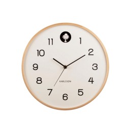 Karlsson Natural Cuckoo Zegar �cienny z kuku�k�