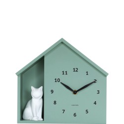 Karlsson Siting Cat Zegar �cienny