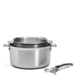 de Buyer ALCHIMY LOQY Zestaw 2 garnk�w z r�czk� stalow�