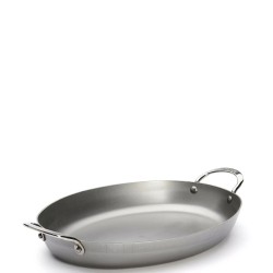 de Buyer MINERAL B Patelnia owalna 36 cm