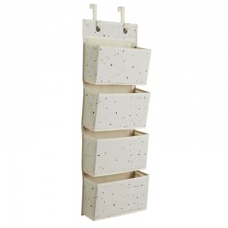 3 sprouts Cream Recycled Organizer na drzwi wiszcy